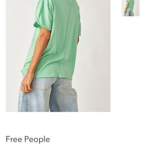 NWT Free People Nina Tee
